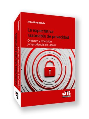 cover image of La expectativa razonable de privacidad